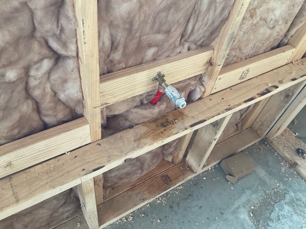 Water leak evidence, Pakenham East
