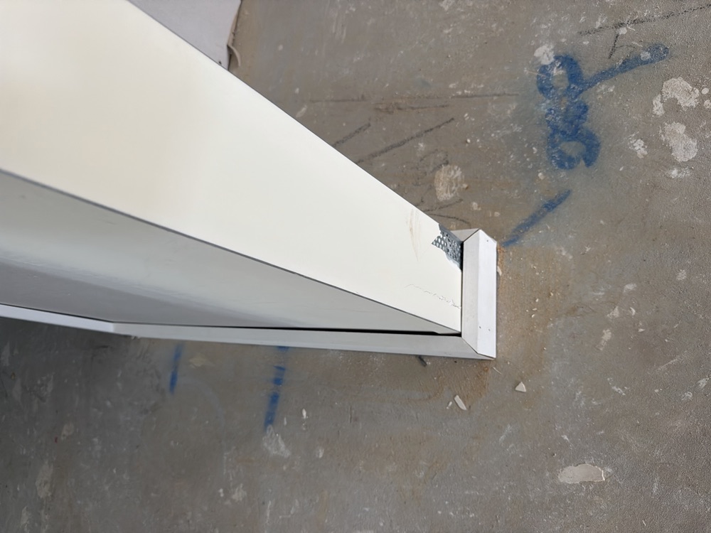 Plaster damage and surface repairs, recorded on a fixing stage inspection in Pakenham, 4 km from Pakenham East